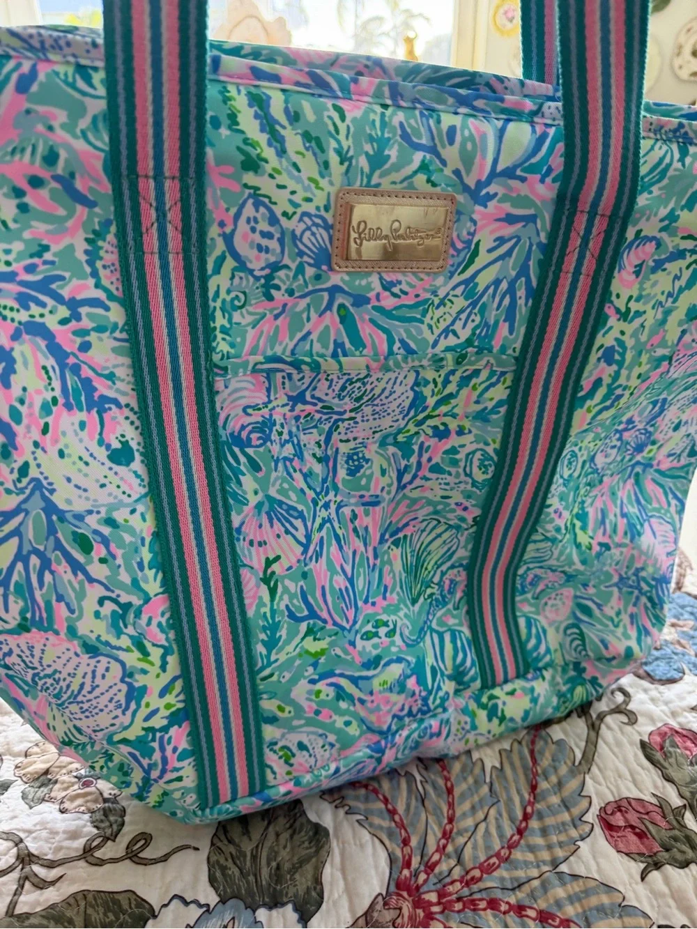 Lily Pulitzer cooler/ tote